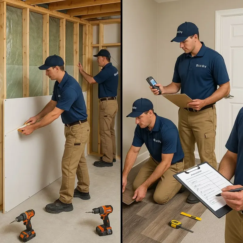 Repairs and Reconstruction process in Panola County, TX